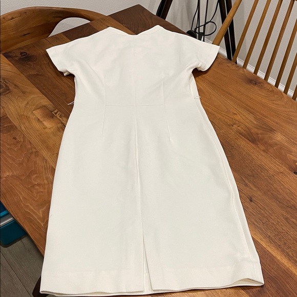 DVF Silk White Dress - Picture 6 of 8